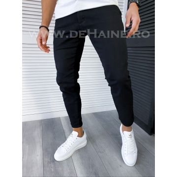 Pantaloni barbati casual negri B6297 P18-1.1