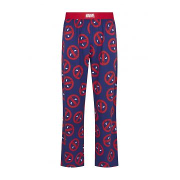 Pantaloni de pijama cu model grafic Icon Repeat 5609