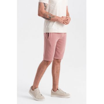 Pantaloni scurti de bumbac cu talie ajustabila