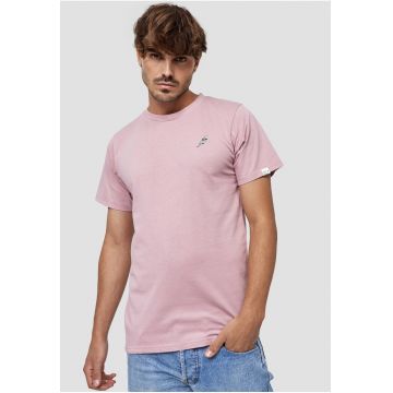 Tricou cu broderie pe piept Feder 2965