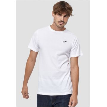 Tricou cu broderie pe piept Messer 2969