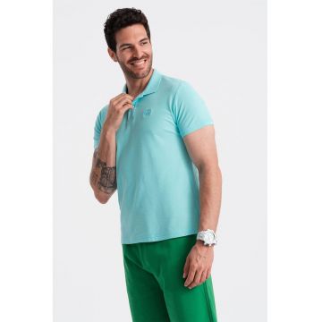 Tricou polo cu model uni