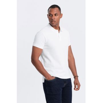 Tricou polo cu model uni