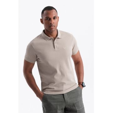 Tricou polo cu model uni