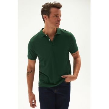 Tricou polo cu model uni