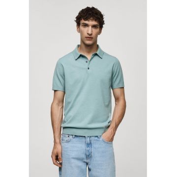 Tricou polo slim fit tricotat fin Arraona