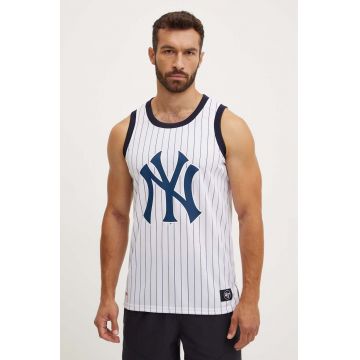 47 brand tricou New York Yankees barbati, culoarea alb, B17PMMUHP591814WW