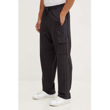 adidas pantaloni de trening din bumbac All SZN culoarea negru, neted, IX1256