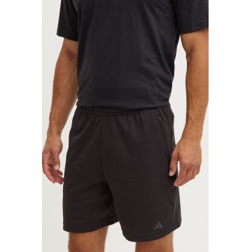 adidas Performance pantaloni scurți de antrenament Yoga culoarea negru, IC7285