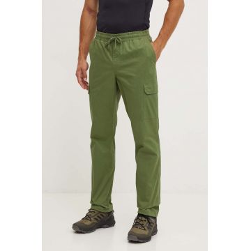 Columbia pantaloni de exterior Rapid Rivers culoarea verde