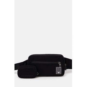 Emporio Armani borseta culoarea negru, EM000088 AF10430