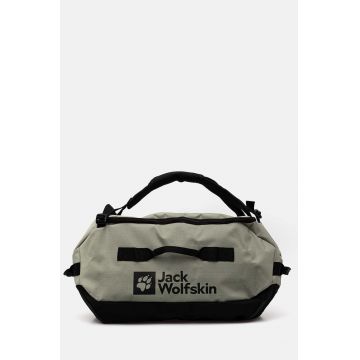 Jack Wolfskin geanta sport All-In Duffle 45 culoarea verde, A62111