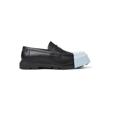 Pantofi loafer de piele cu aplicatie cap-toe Junction 20635