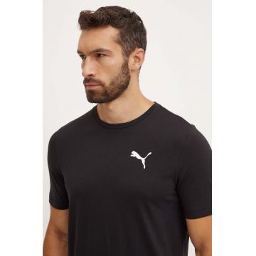 Puma tricou barbati, culoarea negru, cu imprimeu, 586726