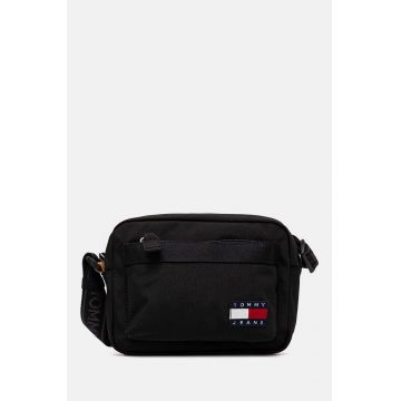 Tommy Jeans borseta culoarea negru, AM0AM12409