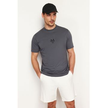 Tricou regular fit de bumbac 60713