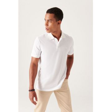 Tricou polo slim fit