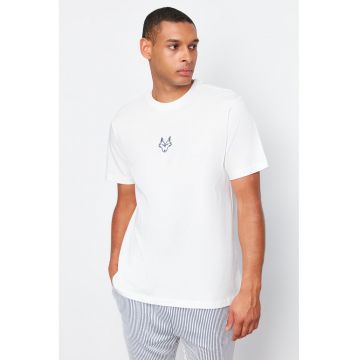 Tricou regular fit de bumbac 60713