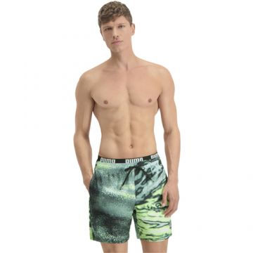 Pantaloni scurti barbati Puma Swim Men Luminous Mid Shorts 1p Sea 93549201