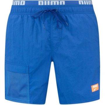 Pantaloni scurti barbati Puma Swim Men Utility Mid Shorts 1p Chil 93805703