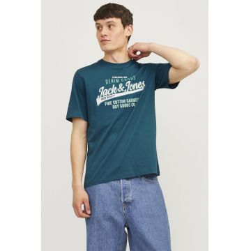 Tricou de bumbac organic cu imprimeu logo