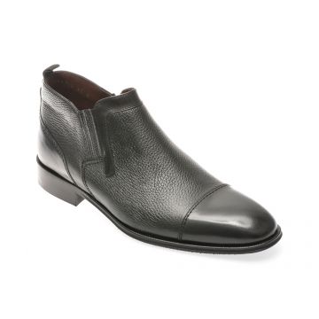 Ghete elegante LE COLONEL negre, 484100, din piele naturala