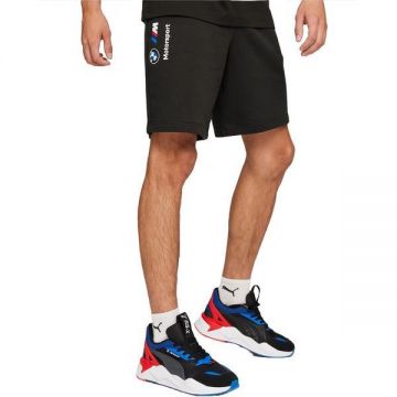 Pantaloni scurti barbati Puma Bmw Mms Ess Sweat Shorts Ft 62416401, S, Negru