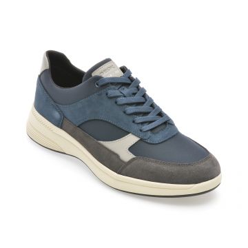 Pantofi casual GEOX bleumarin, U46HHC, din material textil