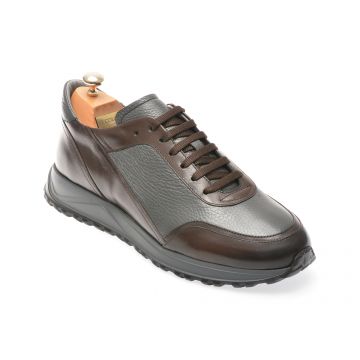 Pantofi casual LE COLONEL maro, 66412, din piele naturala