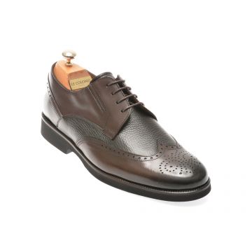 Pantofi eleganti LE COLONEL maro, 48823, din piele naturala