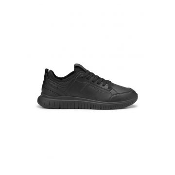 Pantofi sport low-cut de piele ecologica