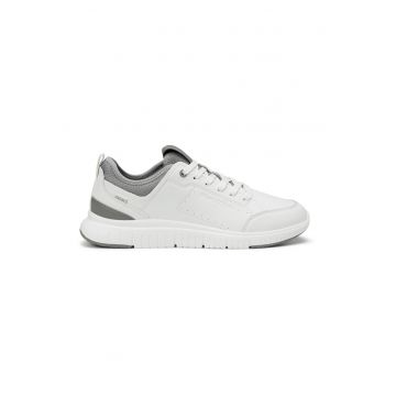 Pantofi sport low-cut de piele ecologica