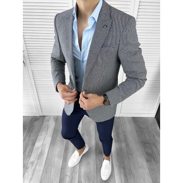 Sacou barbati slim fit 3470 P19- 4.3