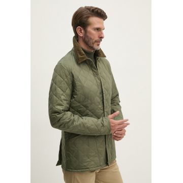 Barbour geaca barbati, culoarea verde, de tranzitie