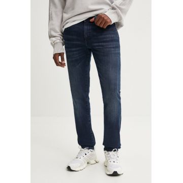 Diesel jeansi 2019 D-STRUKT L.34 PANTALONI barbati, culoarea albastru marin, A03563.0GRDJ