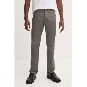 G-Star Raw pantaloni barbati, culoarea gri, drept, D25547-5126