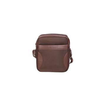 Geanta crossbody cu detalii de piele ecologica 24513