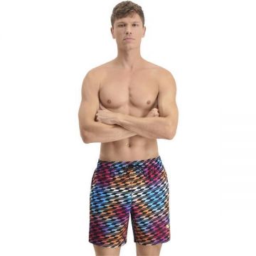 Pantaloni scurti barbati Puma Swim Men Formstrip Mid Shorts 1p Bl 93549102, S, Multicolor