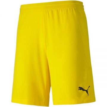 Pantaloni scurti barbati Puma Teamfinal 21 Knit Shorts 70425707, M, Galben