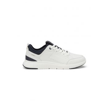 Pantofi sport low-cut de piele ecologica