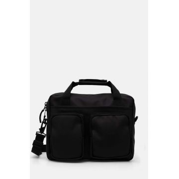 Rains geanta laptop Texel Tech Bag W3 culoarea negru, 14250-01