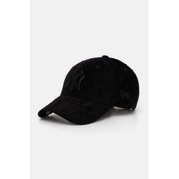 New Era șapcă de baseball din bumbac NEW YORK YANKEES culoarea negru, cu imprimeu, 60565331