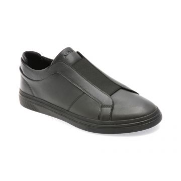 Pantofi casual ALDO negri, 13812559, din piele ecologica