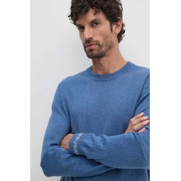 Pepe Jeans pulover din amestec de lana NEW ANDRE CREW NECK barbati, light, PM702469