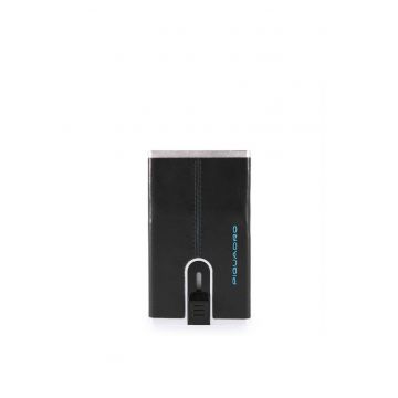 Portofel Card Holder Blue Square Barbati