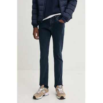 Tommy Jeans jeansi Scanton barbati, culoarea albastru marin