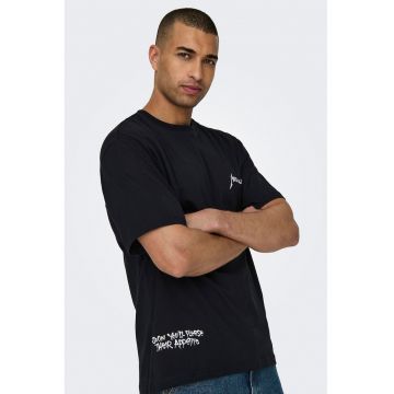 Tricou de bumbac cu imprimeu grafic Metallica