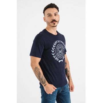 Tricou de bumbac cu imprimeu logo