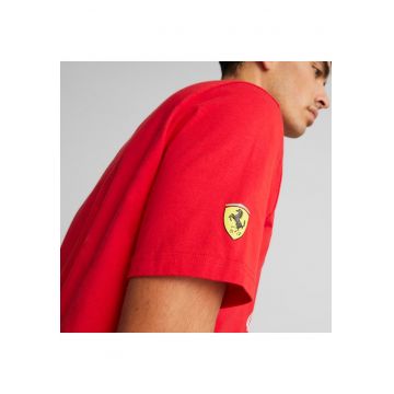 Tricou Ferrari Race Big S Tee Tonal - 538184-02 - Barbati - Rosu