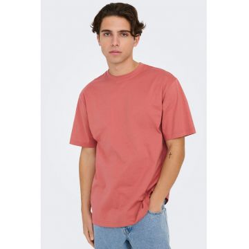 Tricou relaxed fit din bumbac organic Fred